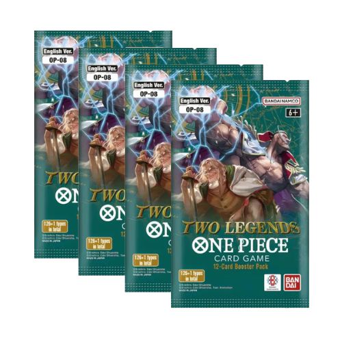 4 Sobres One Piece OP08 Two Legends